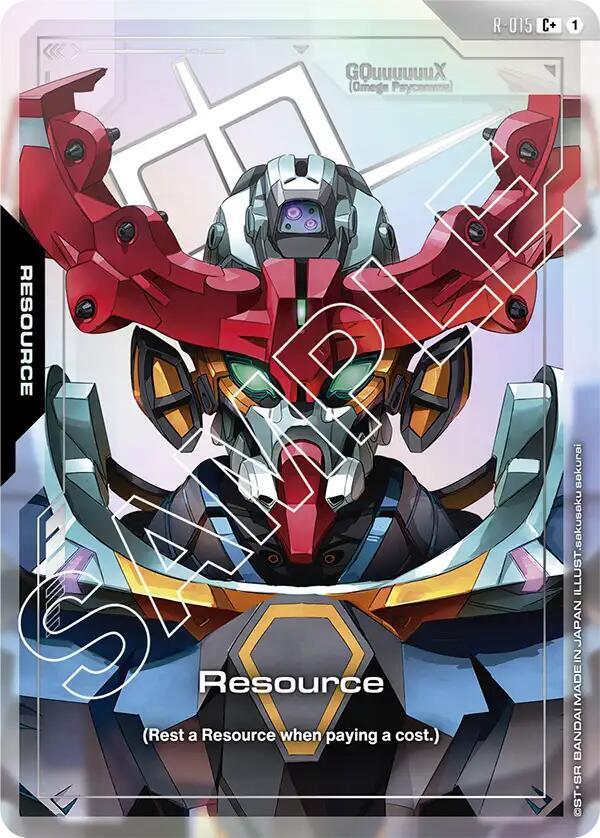 Resource (C+) R-015 card from Dual Impact