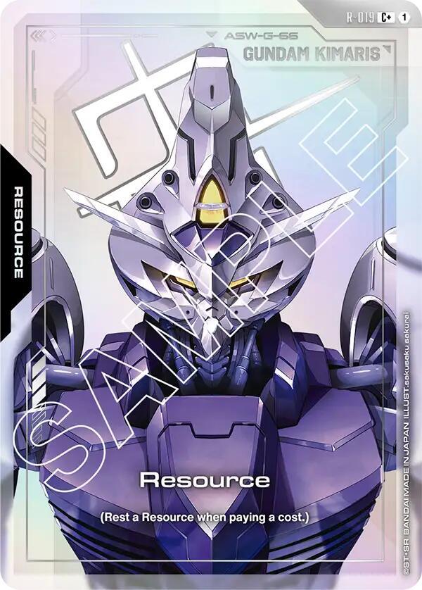 Resource (C+) R-019 card from Dual Impact