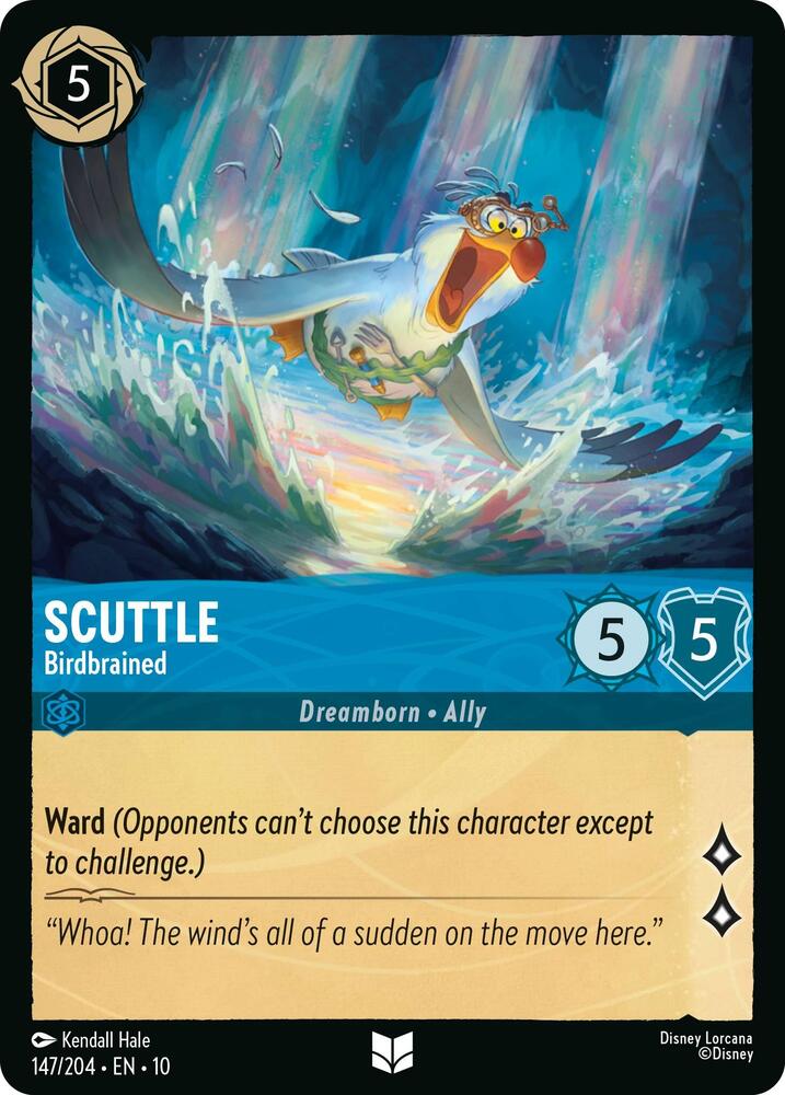 Scuttle - Birdbrained 147/204 card from Whispers in the Well