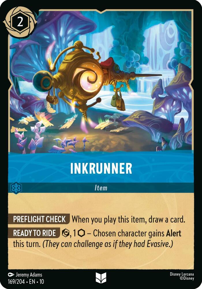 Inkrunner 169/204 card from Whispers in the Well
