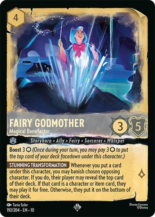 Fairy Godmother - Magical Benefactor 192/204 card from Whispers in the Well