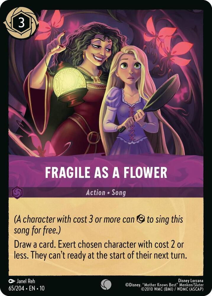 Fragile as a Flower 65/204 card from Whispers in the Well
