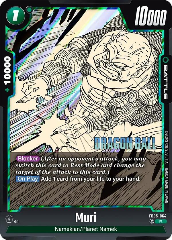 Muri FB05-064 card from Manga Booster 02
