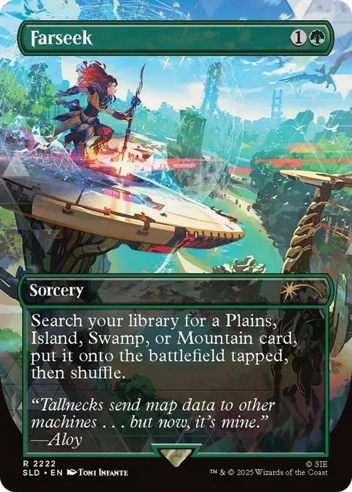 Farseek 2222 card from Secret Lair Drop Series