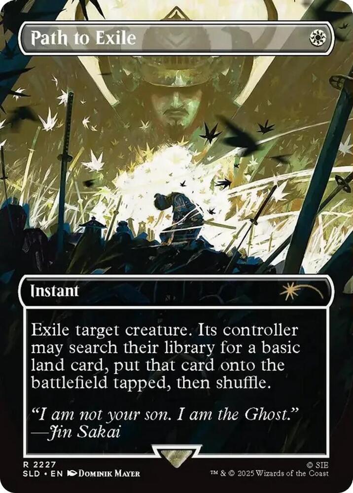 Path to Exile 2227 card from Secret Lair Drop Series