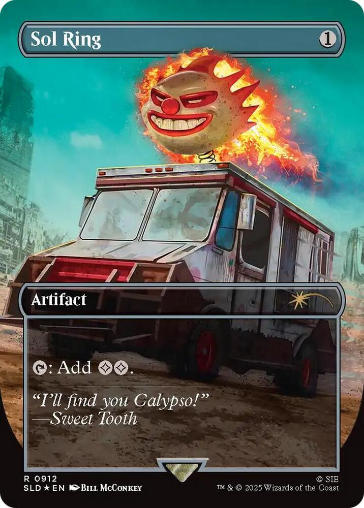 Sol Ring (Rainbow Foil) 912 card from Secret Lair Drop Series