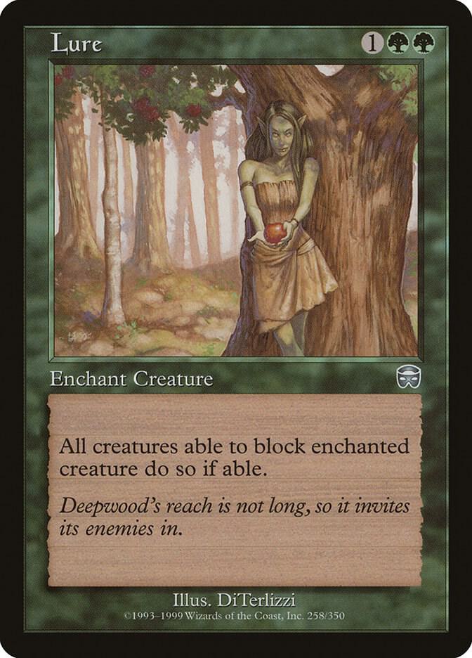 Lure 258 card from Mercadian Masques