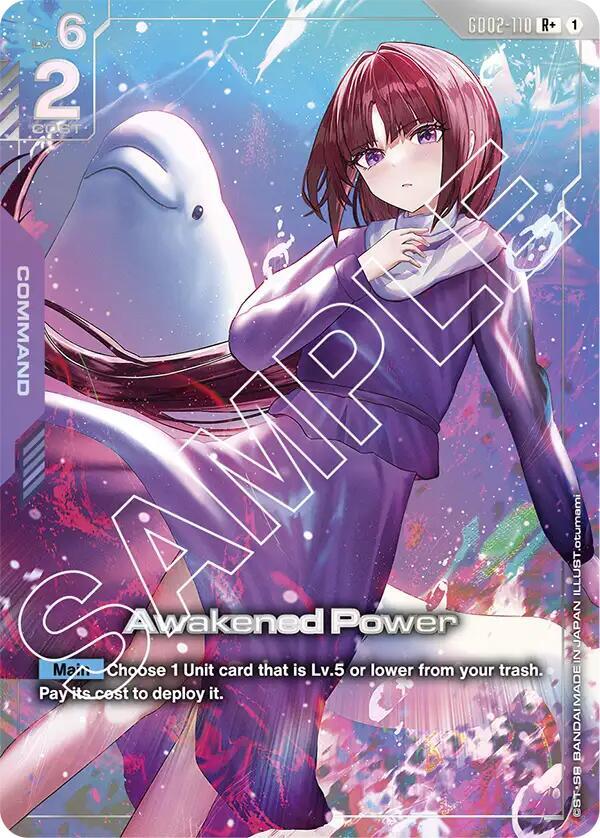 Awakened Power (R+) GD02-110 card from Dual Impact