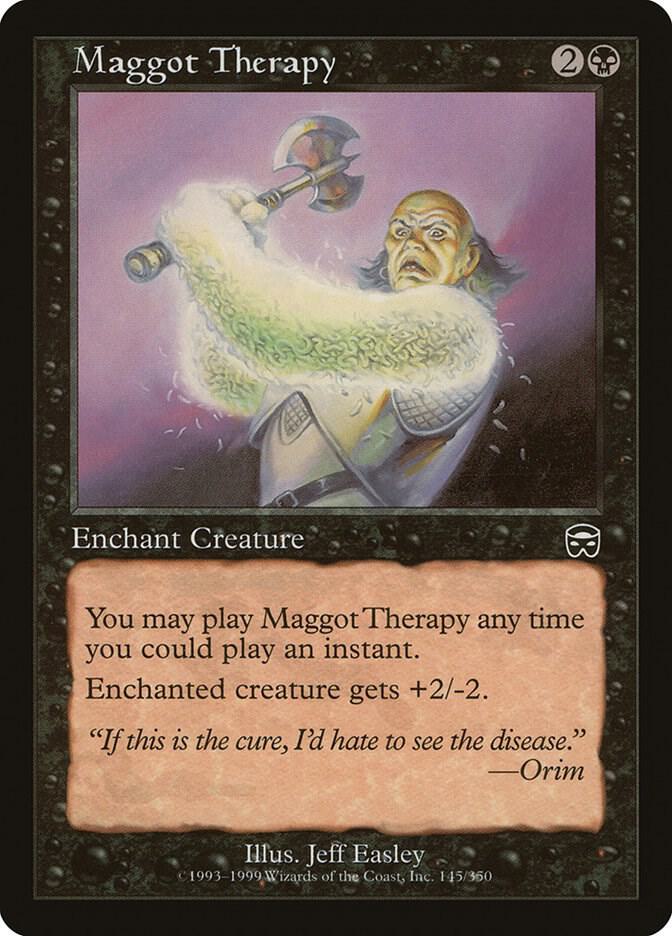 Maggot Therapy 145 card from Mercadian Masques