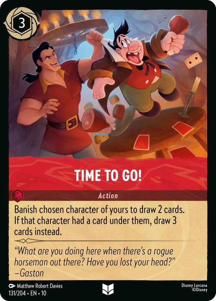Time to Go! 131/204 card from Whispers in the Well