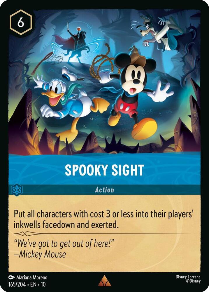 Spooky Sight 165/204 card from Whispers in the Well