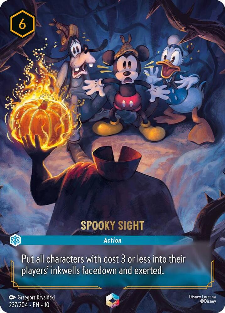 Spooky Sight (Enchanted) 237/204 card from Whispers in the Well