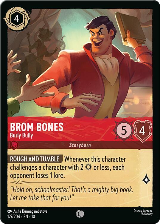 Brom Bones - Burly Bully 127/204 card from Whispers in the Well