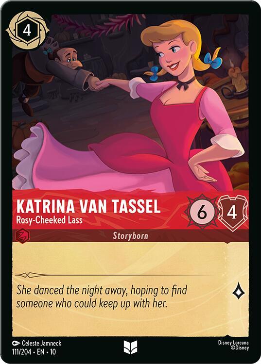 Katrina Van Tassel - Rosy-Cheeked Lass 111/204 card from Whispers in the Well