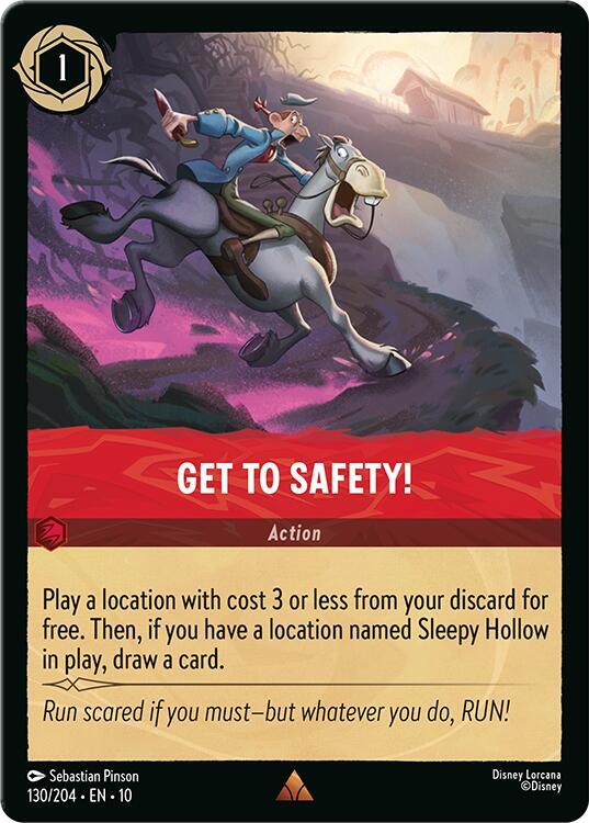 Get to Safety! 130/204 card from Whispers in the Well