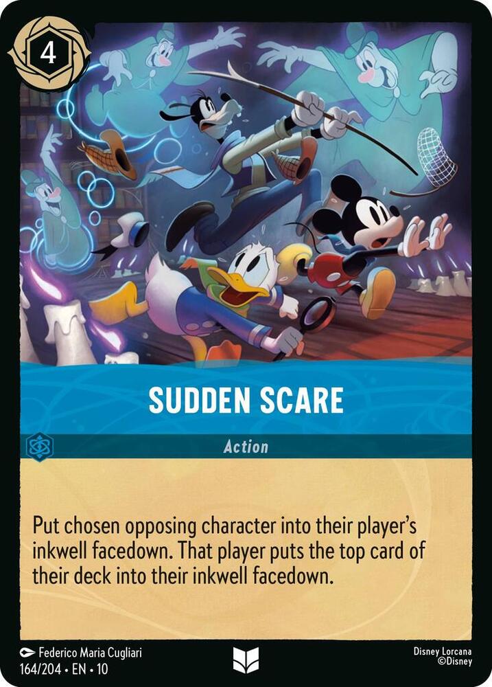 Sudden Scare 164/204 card from Whispers in the Well