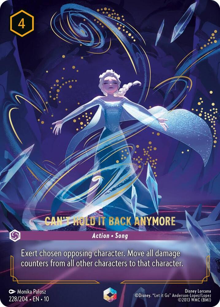 Can't Hold It Back Anymore (Enchanted) 228/204 card from Whispers in the Well