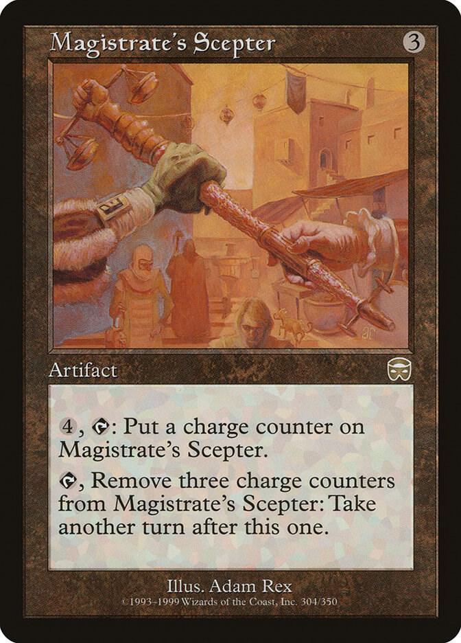 Magistrate's Scepter 304 card from Mercadian Masques