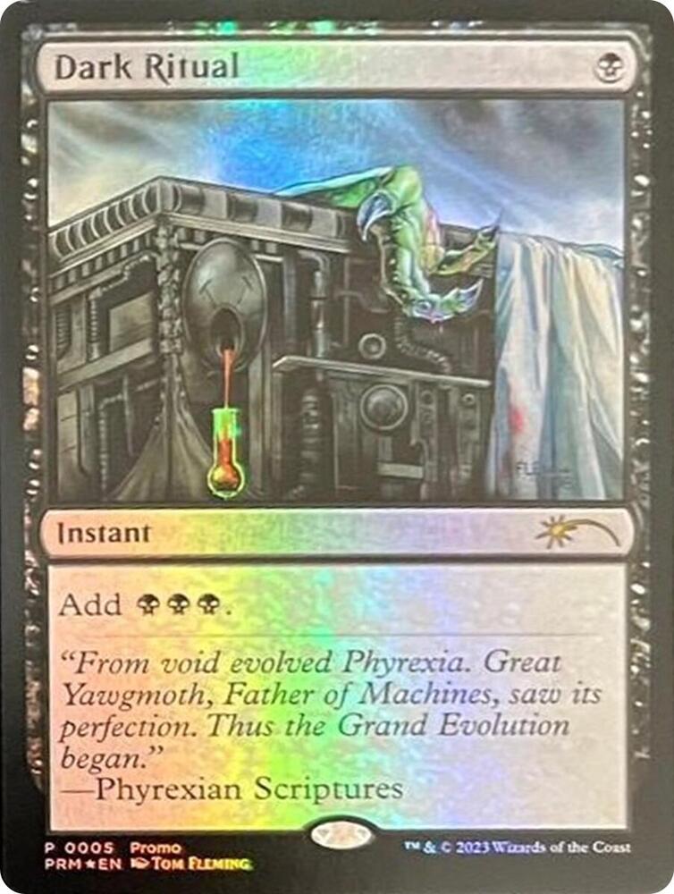 Dark Ritual (Graphic Novel Insert) 5 card from Media Promos