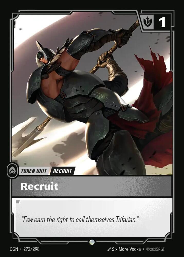 Recruit (272) // Buff 272/298 card from Origins