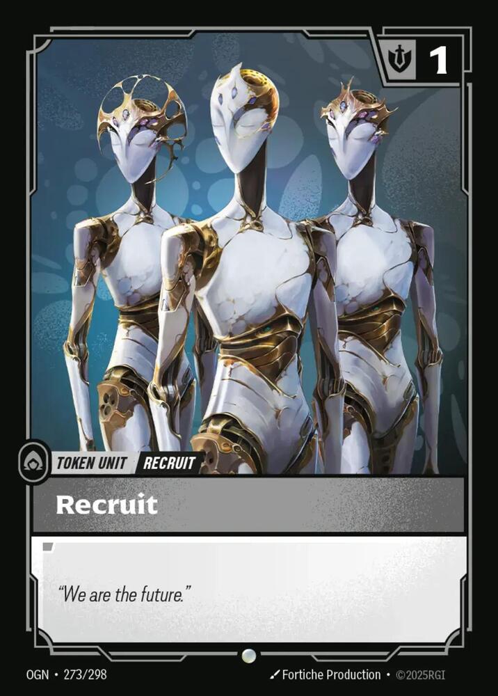 Recruit (273) // Buff 273/298 card from Origins