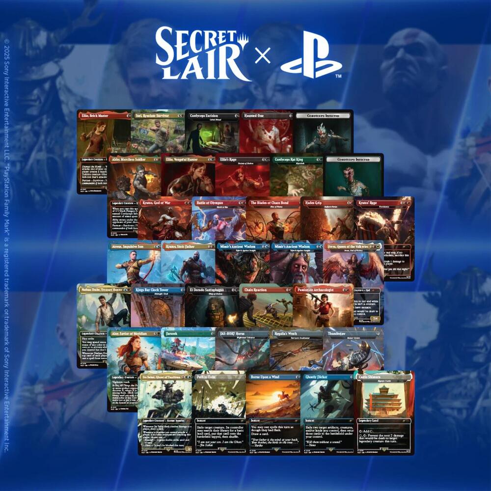 Secret Lair x Playstation Superdrop: Non-Foil Trophy Bundle card from Secret Lair Drop Series