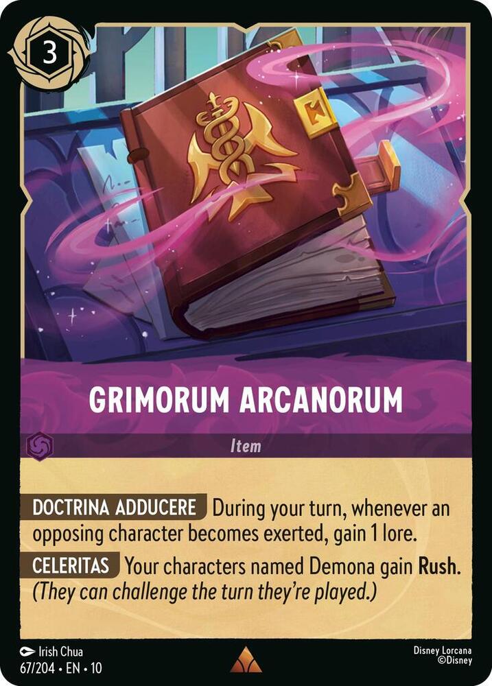 Grimorum Arcanorum 67/204 card from Whispers in the Well