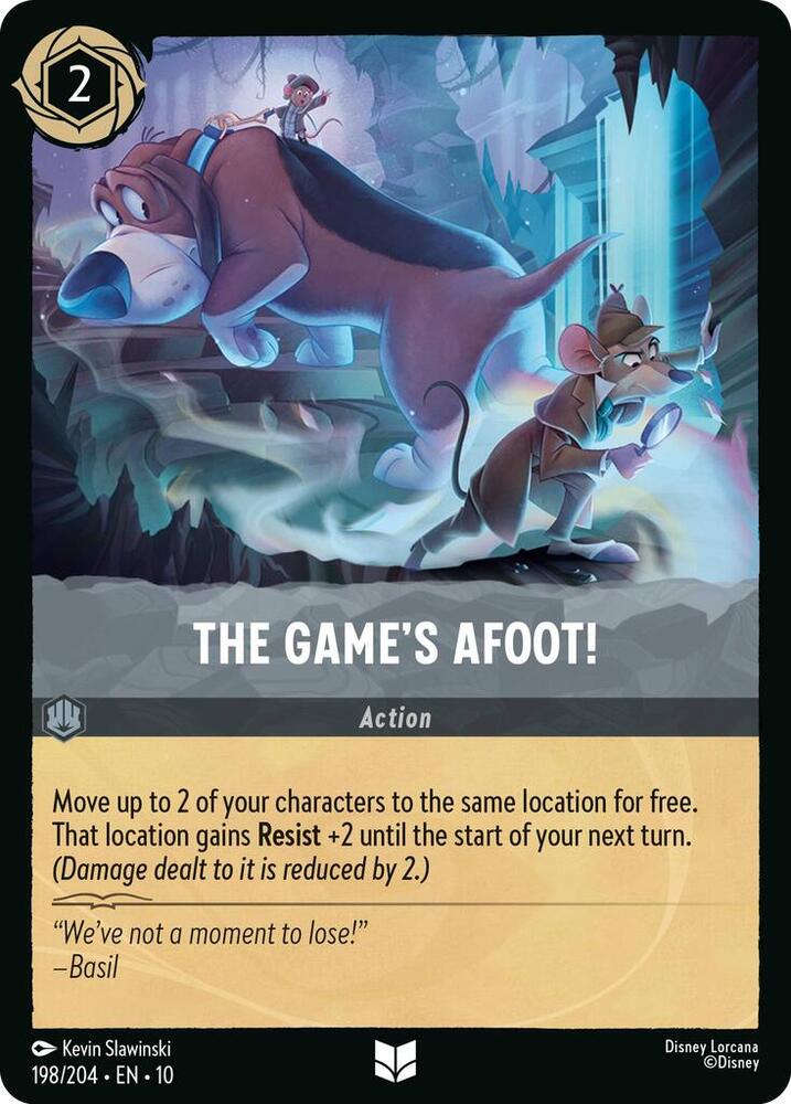 The Game's Afoot! 198/204 card from Whispers in the Well
