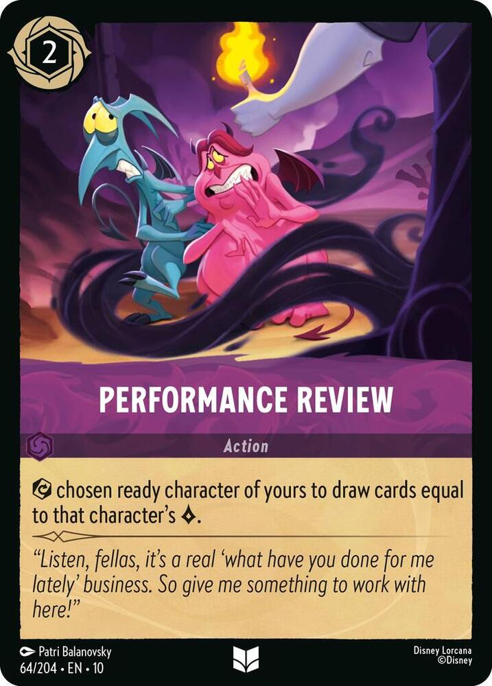Performance Review 64/204 card from Whispers in the Well