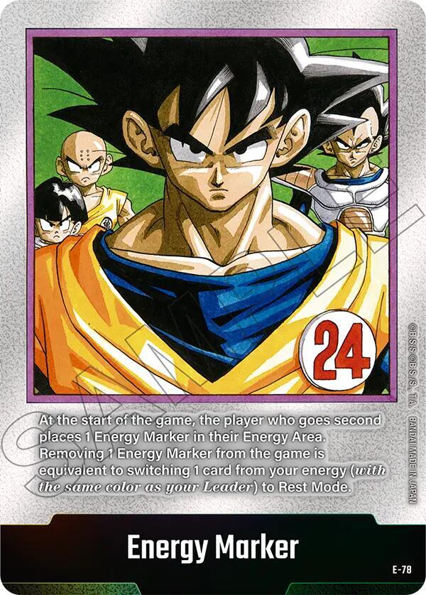 Energy Marker E-78 card from Fusion World Energy Markers