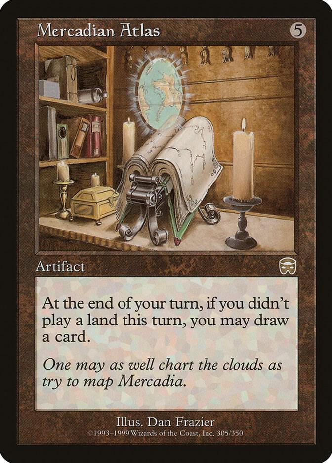Mercadian Atlas 305 card from Mercadian Masques