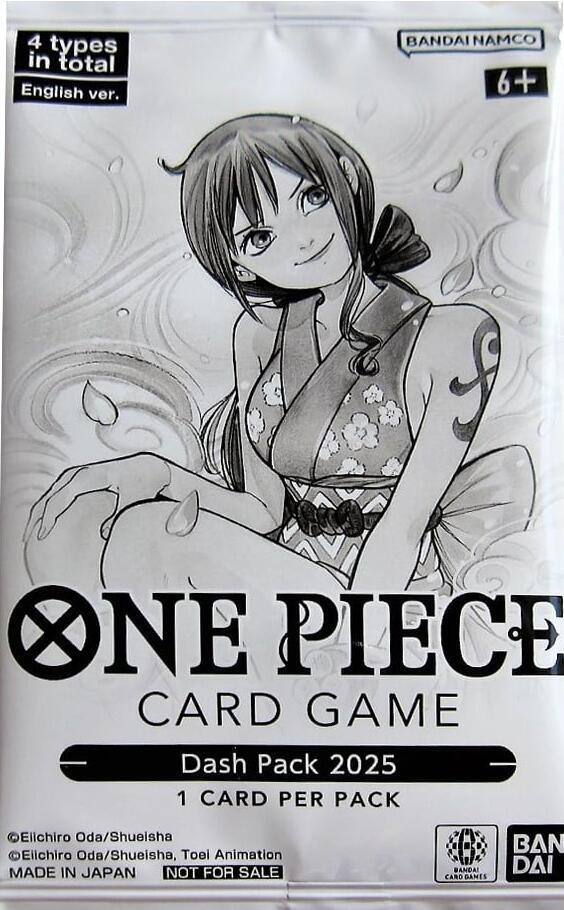 Dash Pack 2025 card from One Piece Promotion Cards