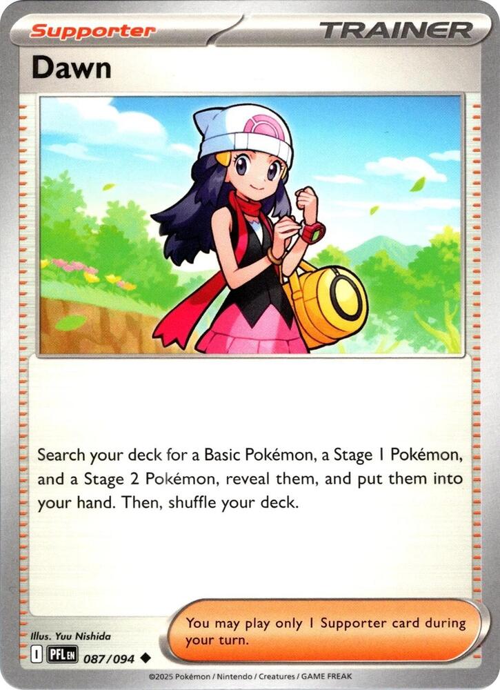 Dawn 087/094 card from ME02: Phantasmal Flames