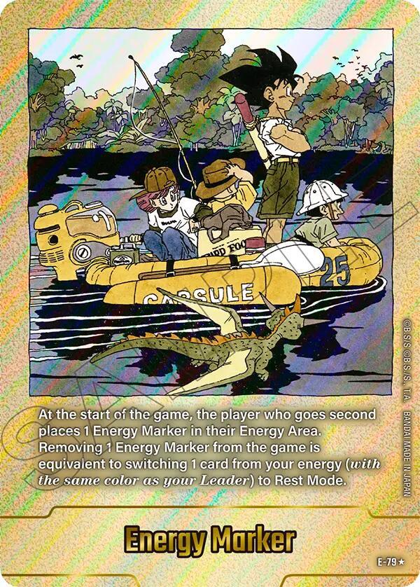 Energy Marker (Gold) E-79 card from Fusion World Energy Markers