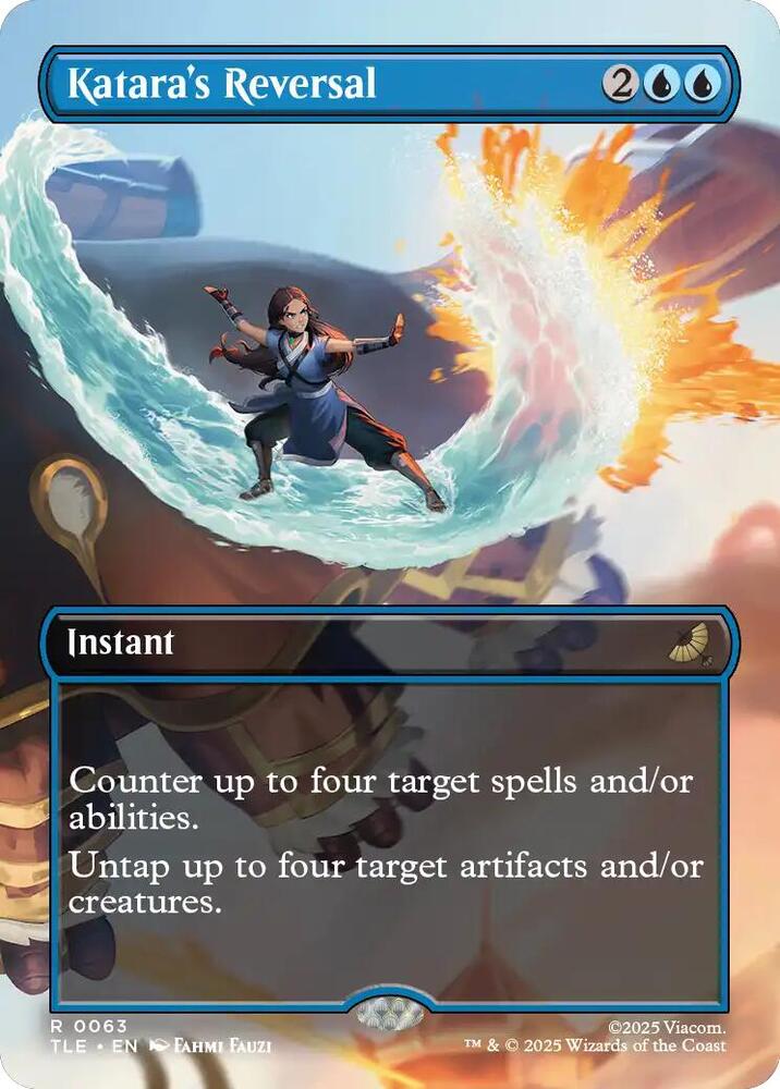 Katara's Reversal (Borderless) 63 card from Avatar: The Last Airbender: Eternal-Legal