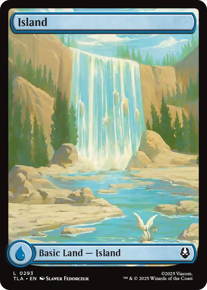 Island 293 card from Avatar: The Last Airbender