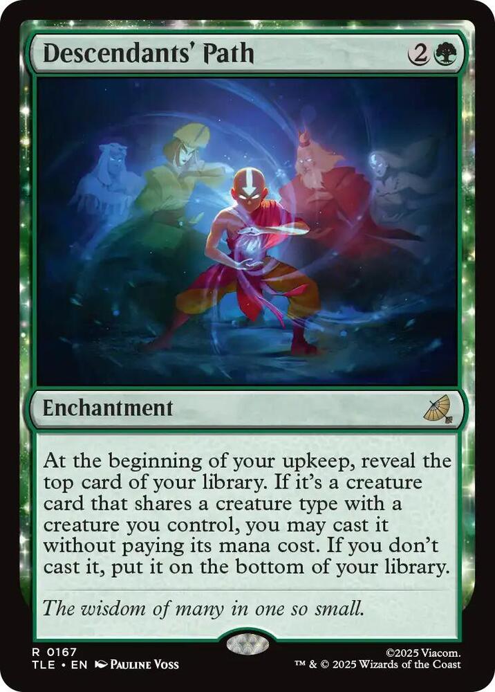 Descendants' Path 167 card from Avatar: The Last Airbender: Eternal-Legal