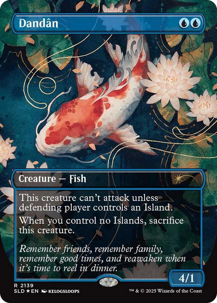 Dandan 2139 card from Secret Lair Drop Series