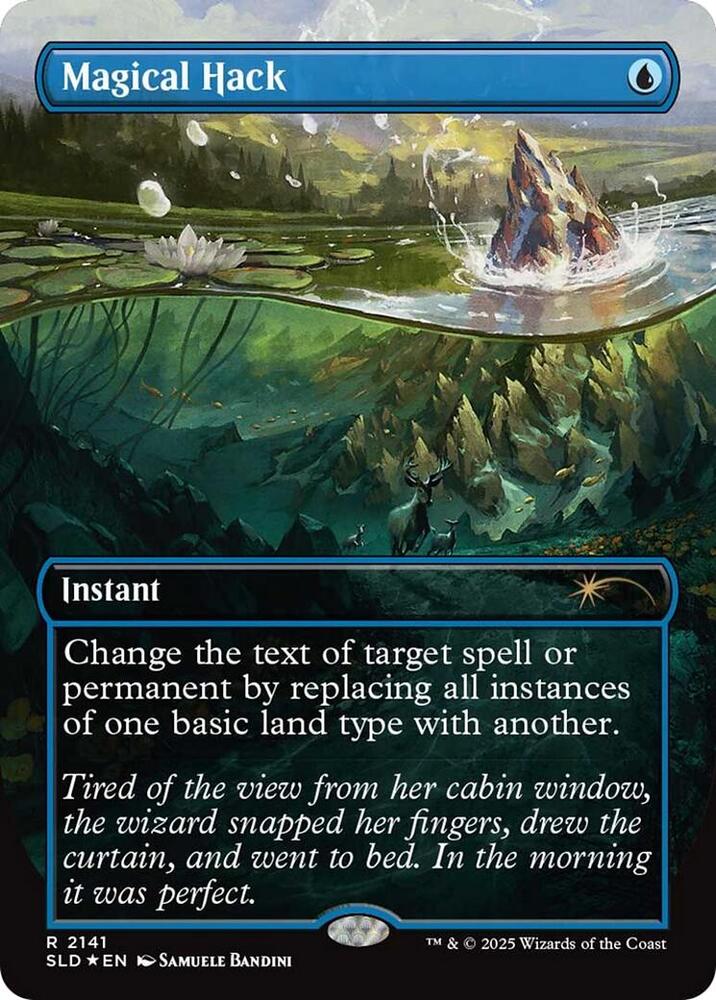 Magical Hack 2141 card from Secret Lair Drop Series