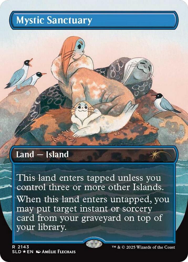 Mystic Sanctuary 2143 card from Secret Lair Drop Series