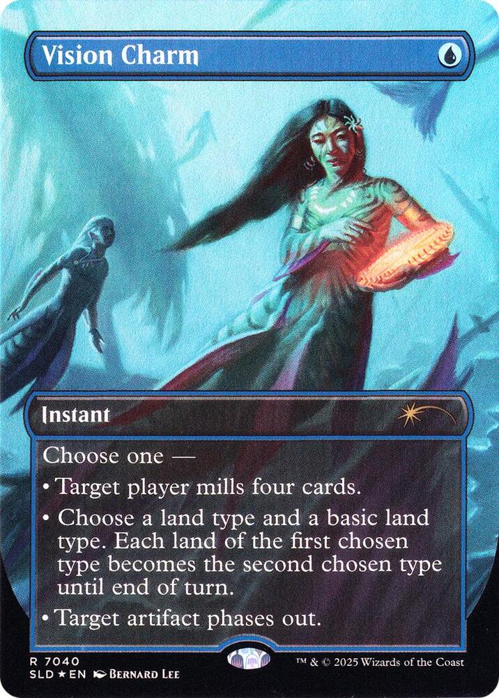 Vision Charm 7040 card from Secret Lair Drop Series