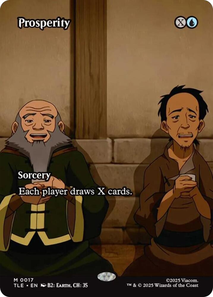 Prosperity (Borderless) 17 card from Avatar: The Last Airbender: Eternal-Legal