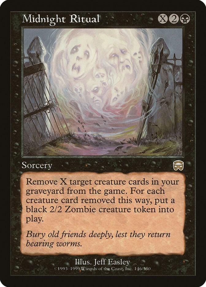 Midnight Ritual 146 card from Mercadian Masques