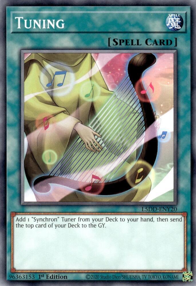 Tuning L5DD-ENY20 card from Legendary 5D's Decks