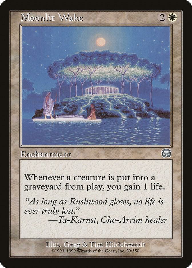 Moonlit Wake 29 card from Mercadian Masques