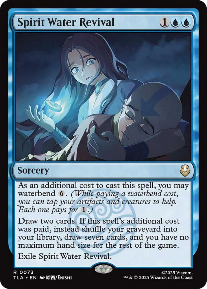 Spirit Water Revival 73 card from Avatar: The Last Airbender
