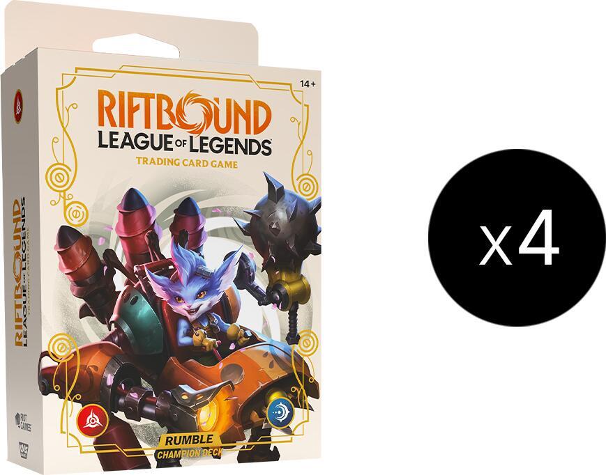 Spiritforged - Champion Deck (Rumble) Display card from Spiritforged
