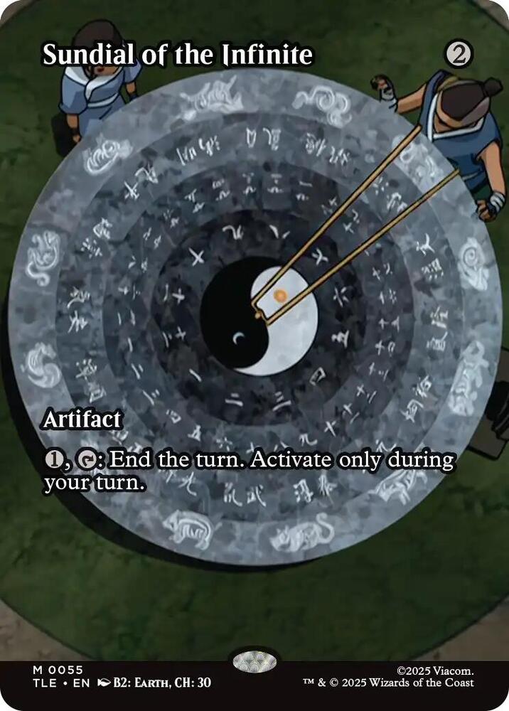 Sundial of the Infinite (Borderless) 55 card from Avatar: The Last Airbender: Eternal-Legal