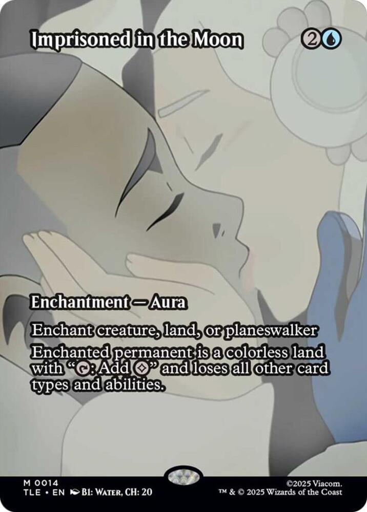 Imprisoned in the Moon (Borderless) 14 card from Avatar: The Last Airbender: Eternal-Legal