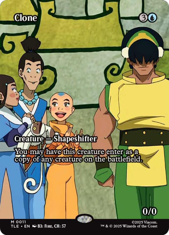 Clone (Borderless) 11 card from Avatar: The Last Airbender: Eternal-Legal